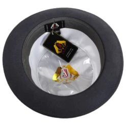 Wool Felt Pork Pie Hat - Gray -Fashion Hat Discount Store 417330