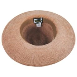 Scala Celaya Knit Chenille Safari Fedora Hat -Fashion Hat Discount Store 418925