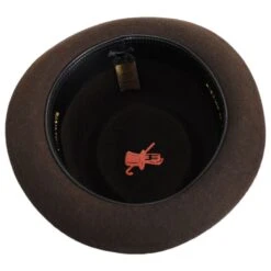 Kids' Wool Felt C-Crown Trilby Fedora Hat -Fashion Hat Discount Store 419769