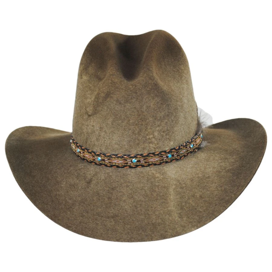 RENEGADE Zella Wool Felt Gus Western Hat 3 RENEGADE Zella Wool Felt Gus Western Hat
