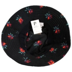 Dylan Bucket Hat - Floral Polar Fleece -Fashion Hat Discount Store 424020