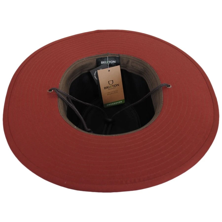 Field X DWR Recycled Aussie Hat - Brick 5 Field X DWR Recycled Aussie Hat - Brick - Image 3
