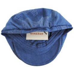 Stetson Shiloh Patchwork Denim Cotton Ivy Cap -Fashion Hat Discount Store 427986