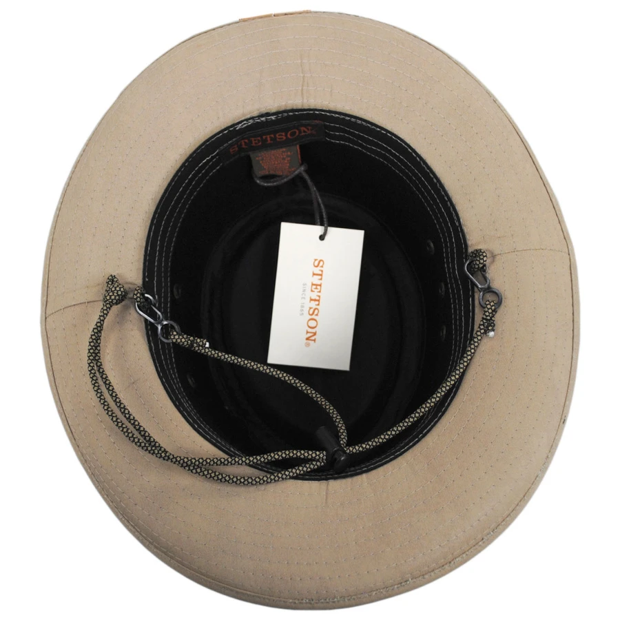 Stetson Gentleman Jim Cotton Blend Tiller Hat 5 Stetson Gentleman Jim Cotton Blend Tiller Hat - Image 3