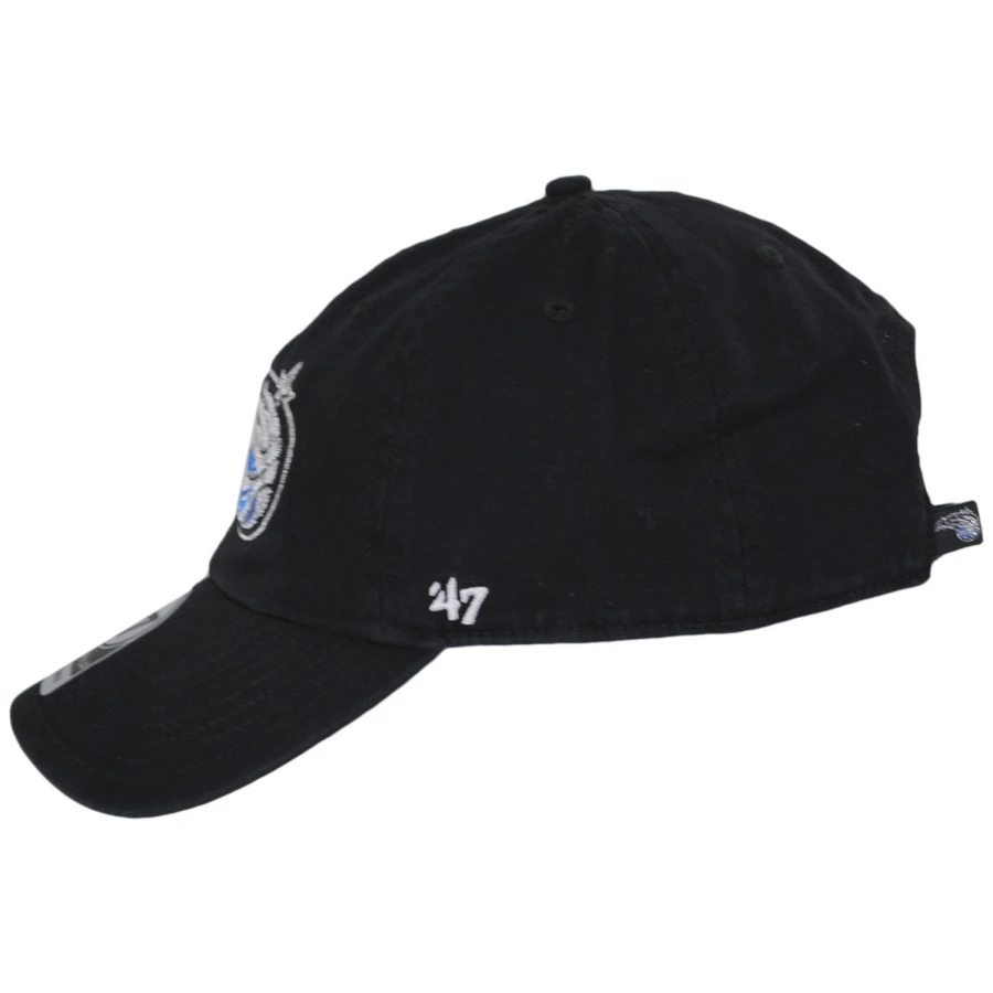 '47 BRAND Orlando Magic NBA Clean Up Strapback Baseball Cap Dad Hat 4 '47 BRAND Orlando Magic NBA Clean Up Strapback Baseball Cap Dad Hat - Image 2