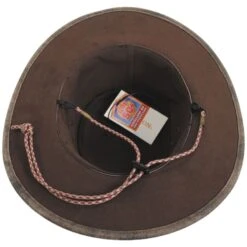 Stetson Canberra Distressed Suede Aussie Hat -Fashion Hat Discount Store 428459