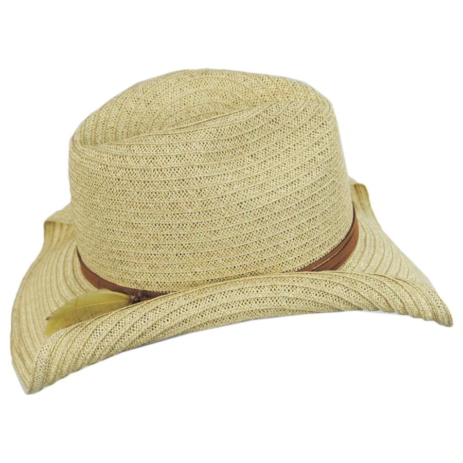 Nixie Braided Toyo Straw Western Hat 4 Nixie Braided Toyo Straw Western Hat - Image 2