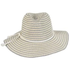 Ilene Braided Toyo Straw Safari Fedora Hat