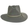 Joanna Packable Wool Felt Fedora Hat - Taupe