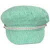 Ashland Cotton Houndstooth Fiddler's Cap - Mint Green -Fashion Hat Discount Store 430746