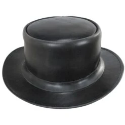 John Bull Leather Top Hat