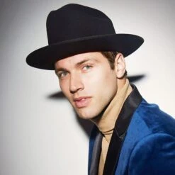 Bailey Architect Fur Felt Cattleman Western Hat - Black -Fashion Hat Discount Store 434648