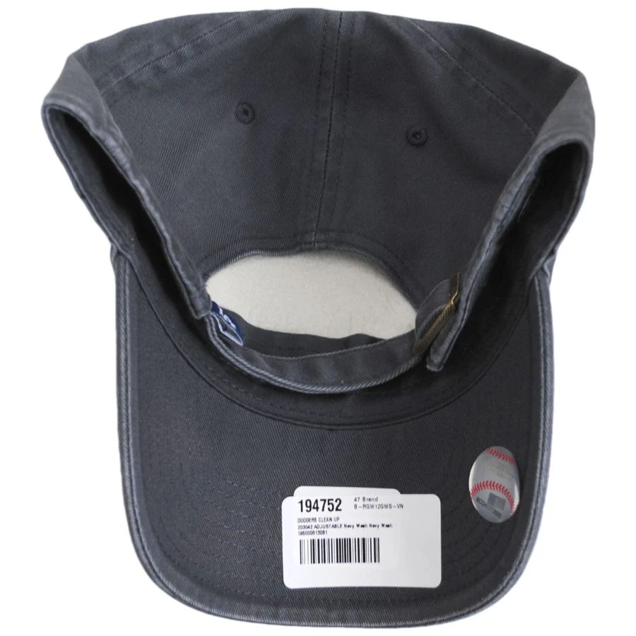 '47 BRAND Los Angeles Dodgers MLB Clean Up Strapback Baseball Cap Dad Hat 5 '47 BRAND Los Angeles Dodgers MLB Clean Up Strapback Baseball Cap Dad Hat - Image 3