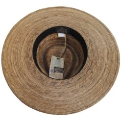 Vintage Couture Juliana Palm Straw Rancher Fedora Hat -Fashion Hat Discount Store 434999