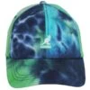 Kangol Tie Dye Cotton Strapback Baseball Cap