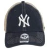 '47 BRAND New York Yankees Trawler 47 Mesh Clean Up Snapback Baseball Cap 2 '47 BRAND New York Yankees Trawler 47 Mesh Clean Up Snapback Baseball Cap -Fashion Hat Discount Store 436751