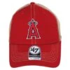 '47 BRAND Los Angels Angels Trawler 47 Mesh Clean Up Snapback Baseball Cap