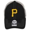 '47 BRAND Pittsburgh Pirates Trawler 47 Mesh Clean Up Snapback Baseball Cap