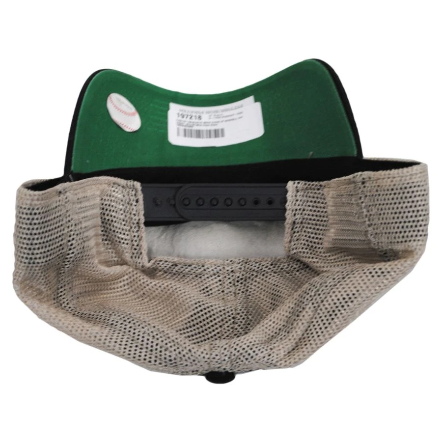 '47 BRAND Pittsburgh Pirates Trawler 47 Mesh Clean Up Snapback Baseball Cap 5 '47 BRAND Pittsburgh Pirates Trawler 47 Mesh Clean Up Snapback Baseball Cap - Image 3