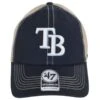 '47 BRAND Tampa Bay Rays Trawler 47 Mesh Clean Up Snapback Baseball Cap