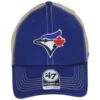 '47 BRAND Toronto Blue Jays Trawler 47 Mesh Clean Up Snapback Baseball Cap -Fashion Hat Discount Store 437183
