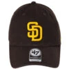 '47 BRAND San Diego Padres MLB Home Clean Up Strapback Baseball Cap Dad Hat -Fashion Hat Discount Store 437282