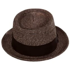 Bailey Waits Sewn Braid Straw Pork Pie Hat