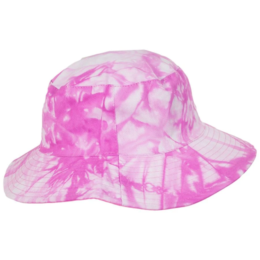 Tie Dye Reversible Cotton Bucket Hat 5 Tie Dye Reversible Cotton Bucket Hat - Image 3