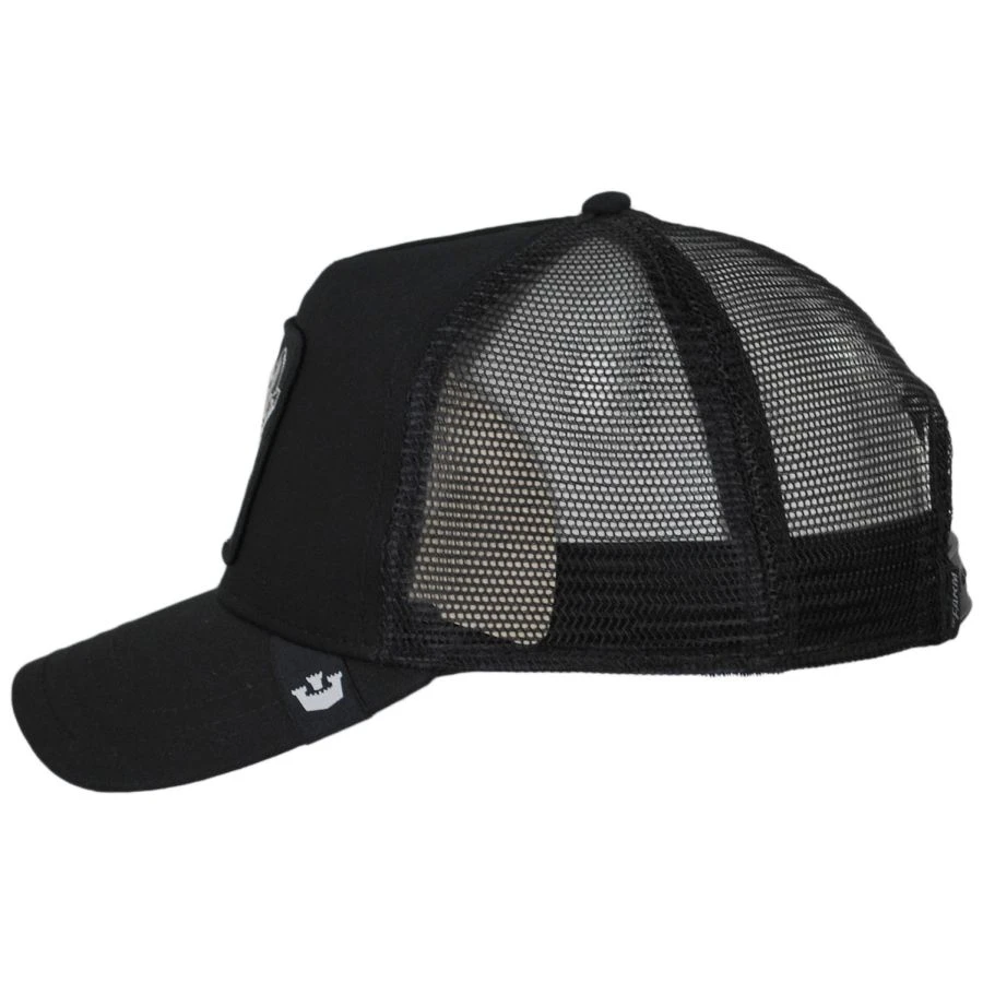 Goorin Bros Lone Wolf Mesh Trucker Snapback Baseball Cap 4 Goorin Bros Lone Wolf Mesh Trucker Snapback Baseball Cap - Image 2