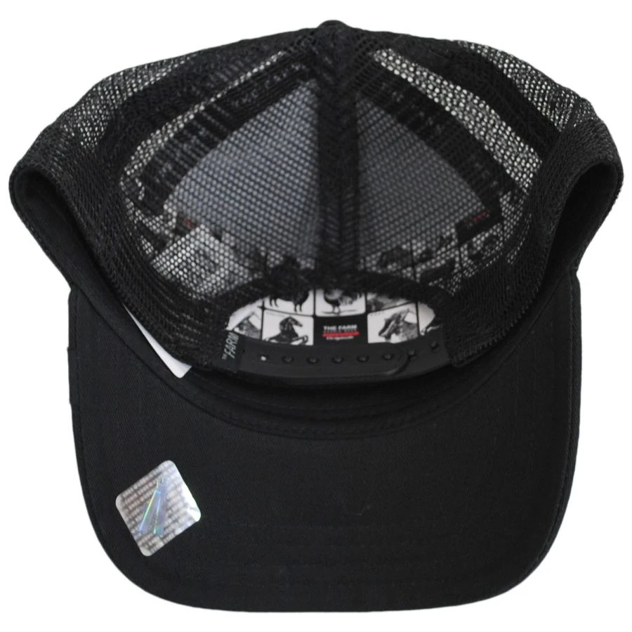 Goorin Bros Lone Wolf Mesh Trucker Snapback Baseball Cap 5 Goorin Bros Lone Wolf Mesh Trucker Snapback Baseball Cap - Image 3