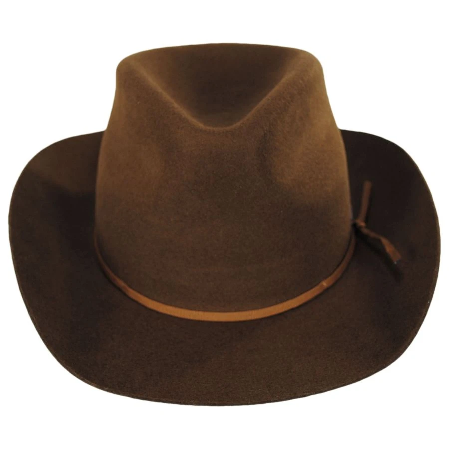 Duke Wool Felt Cowboy Hat - Coffee 3 Duke Wool Felt Cowboy Hat - Coffee