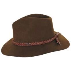 Messer Wool Felt Western Fedora 6 Messer Wool Felt Western Fedora -Fashion Hat Discount Store 440390