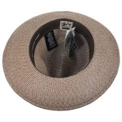 Bailey Balans Roll Up Toyo Straw Fedora Hat -Fashion Hat Discount Store 440817
