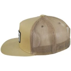 Palmer Mesh Cotton Blend Trucker Snapback Baseball Cap - Desert -Fashion Hat Discount Store 441015