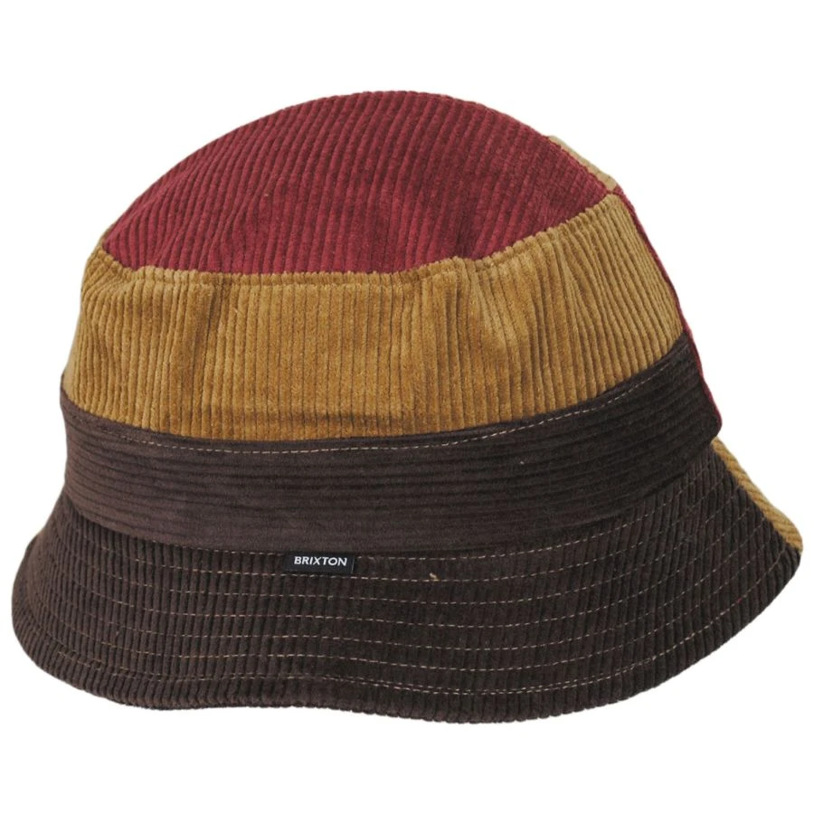 Gramercy Colorblock Corduroy Packable Bucket Hat 4 Gramercy Colorblock Corduroy Packable Bucket Hat - Image 2