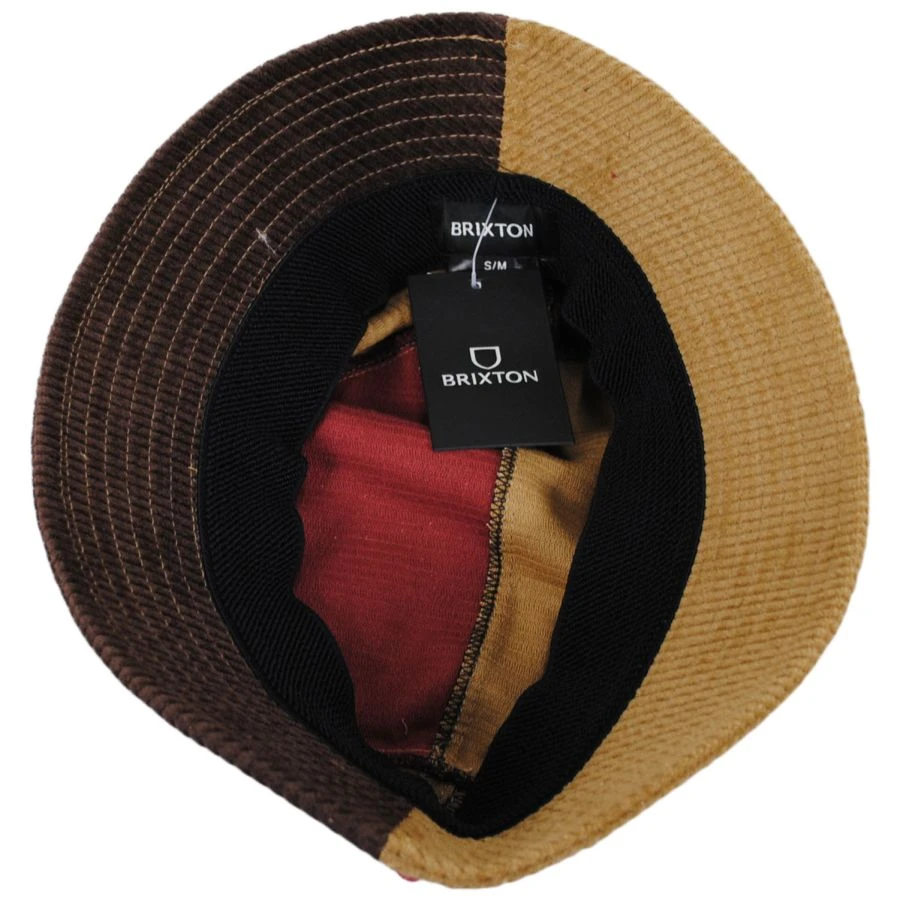 Gramercy Colorblock Corduroy Packable Bucket Hat 5 Gramercy Colorblock Corduroy Packable Bucket Hat - Image 3