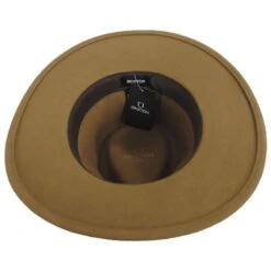 Messer Wool Felt Western Fedora Hat - Bronze -Fashion Hat Discount Store 441743