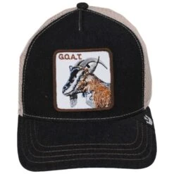 Goorin Bros Goat Mesh Trucker Snapback Baseball Cap - Charcoal