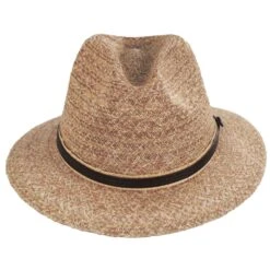 Tommy Bahama Kilauea Raffia Straw Safari Fedora Hat