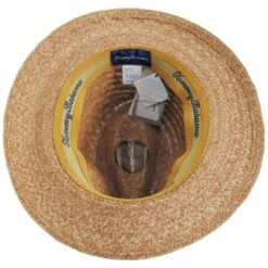 Tommy Bahama Kilauea Raffia Straw Safari Fedora Hat -Fashion Hat Discount Store 448569