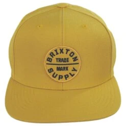 Oath III Snapback Baseball Cap - Gold