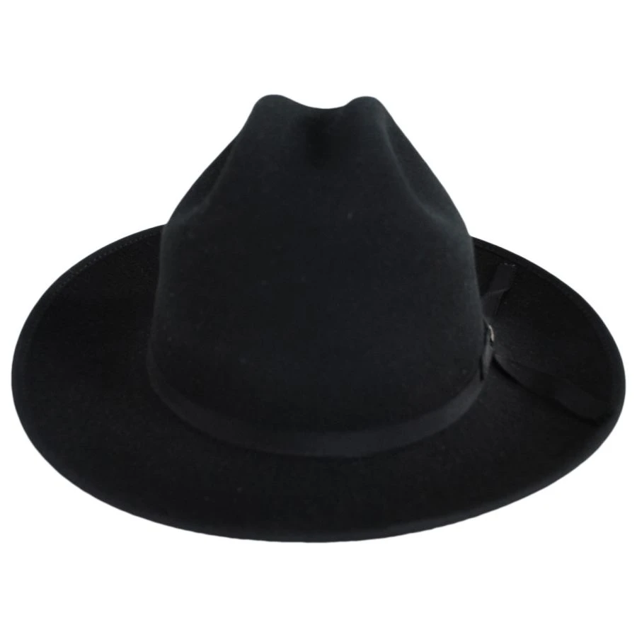 Scala Zamora Wool Felt Cattleman Western Hat 3 Scala Zamora Wool Felt Cattleman Western Hat