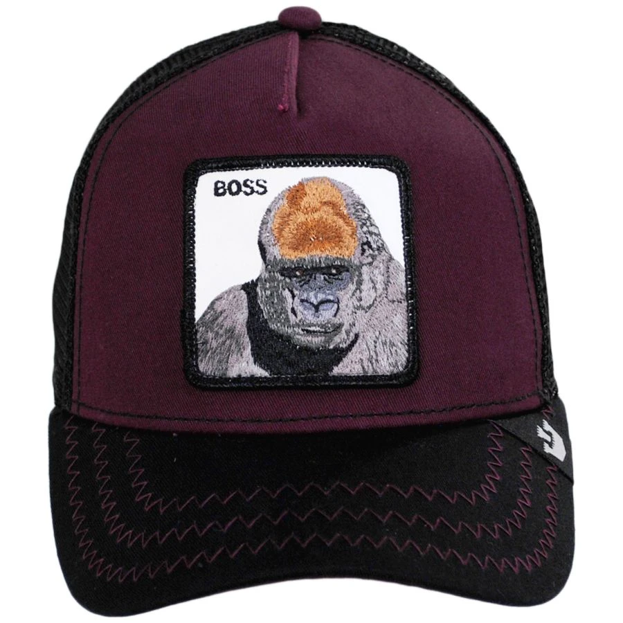 Goorin Bros Boss Mesh Trucker Snapback Baseball Cap 3 Goorin Bros Boss Mesh Trucker Snapback Baseball Cap