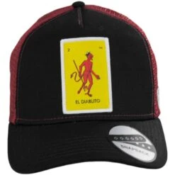 Loteria El Diablito Snapback Trucker Baseball Cap