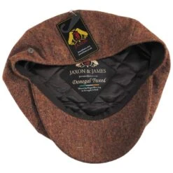 Hillcourt Donegal Tweed Wool Newsboy Cap -Fashion Hat Discount Store 453602