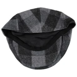 Basset Wool Check Ivy Cap -Fashion Hat Discount Store 453737