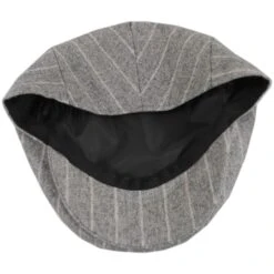 Regency Wool Pinstripe Ivy Cap -Fashion Hat Discount Store 454284