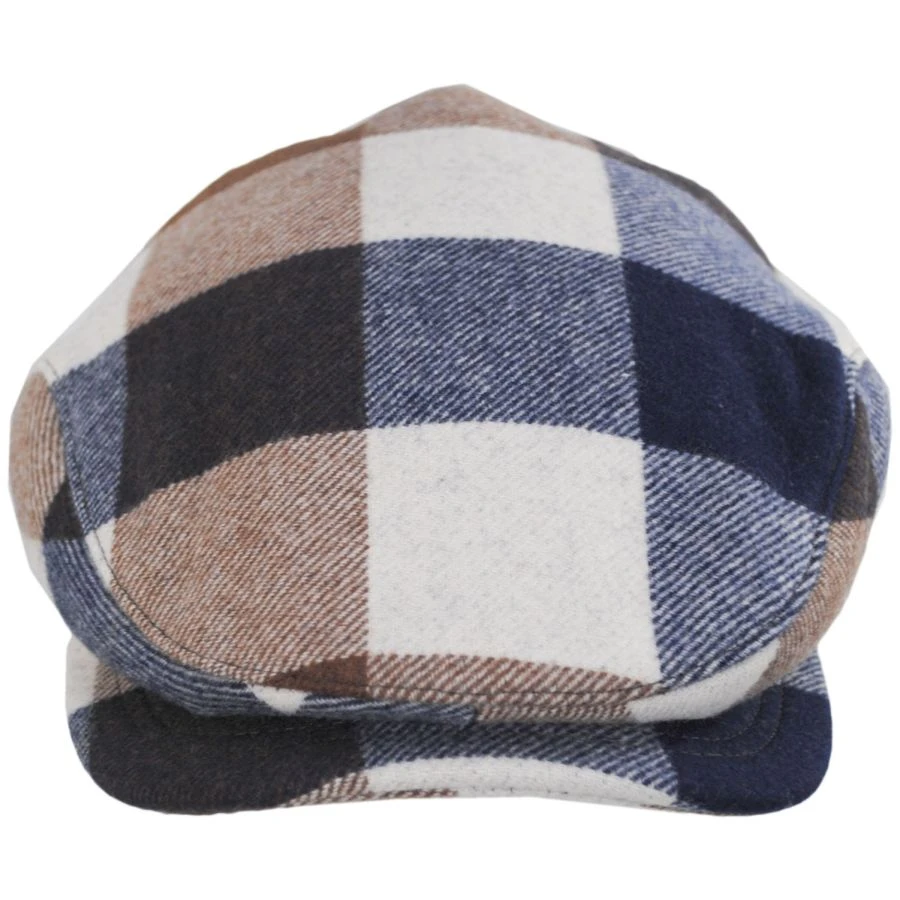 Austen Wool Check Square Bill Ivy Cap 3 Austen Wool Check Square Bill Ivy Cap