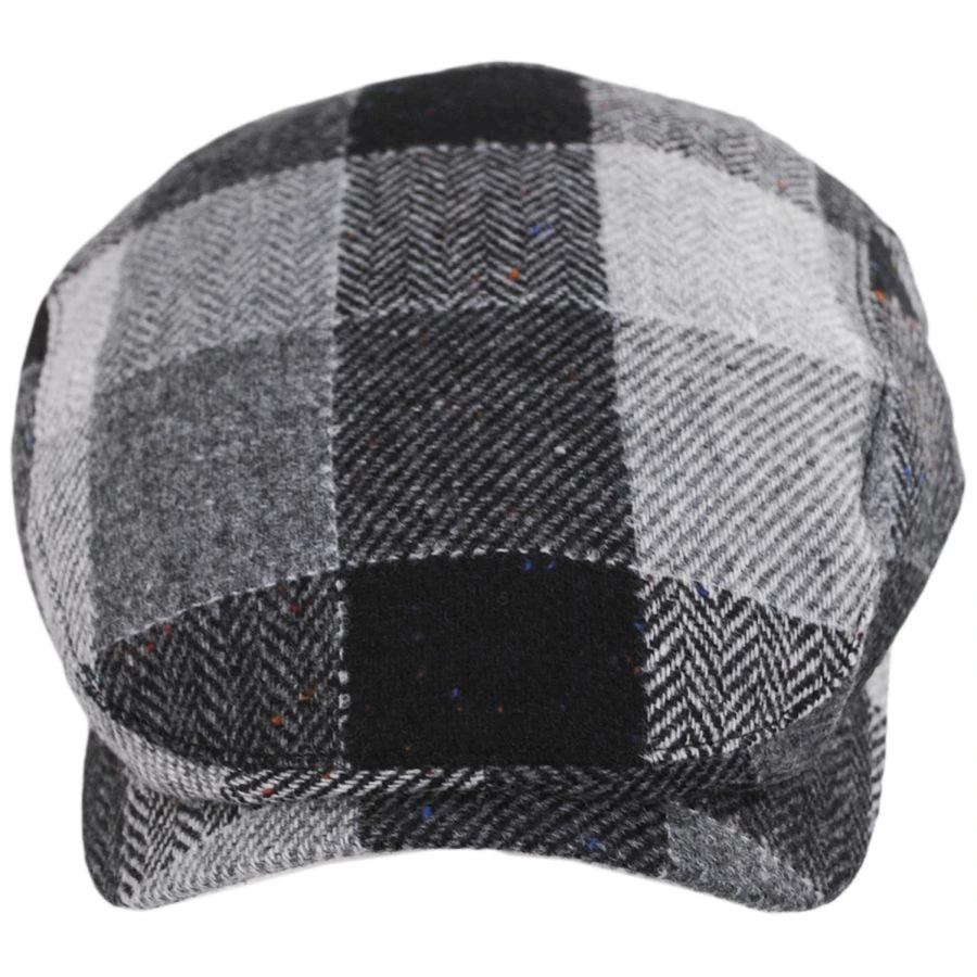Patchwork Herringbone Wool Ivy Cap 3 Patchwork Herringbone Wool Ivy Cap