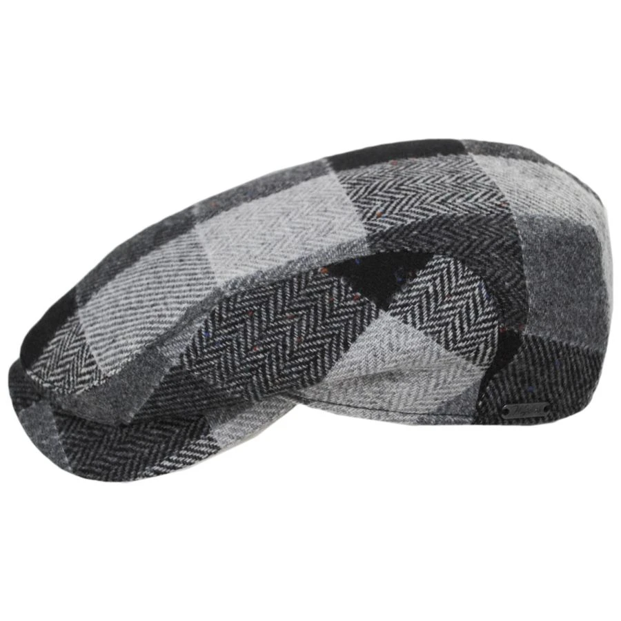 Patchwork Herringbone Wool Ivy Cap 4 Patchwork Herringbone Wool Ivy Cap - Image 2